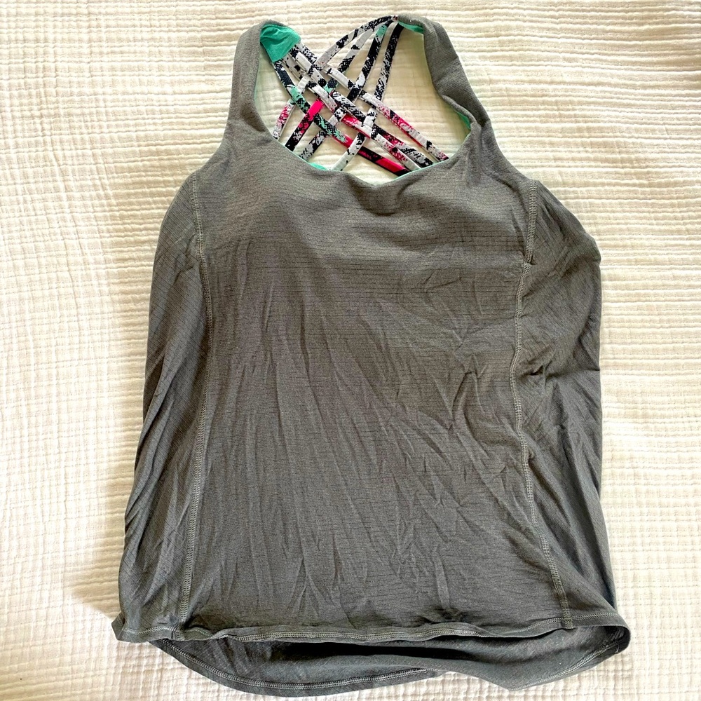 Lululemon Tank with Built-in Bra